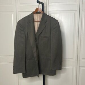 J .FERRAR MENS BLAZER SPORT COAT JACKET Size 38R Wool Blend